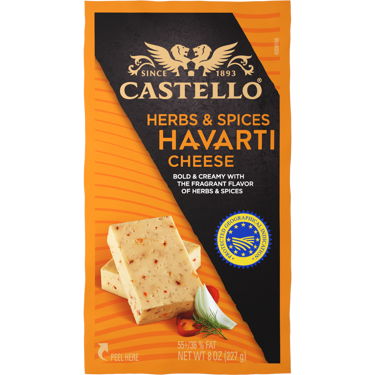 Castello® Herbs & Spices Havarti Cheese