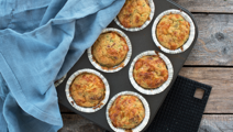 Bacon en kaas muffins