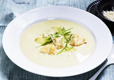 Sparrissoppa med torsk