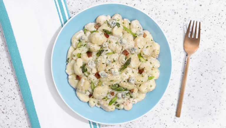 Gnocchi with Gorgonzola Sauce