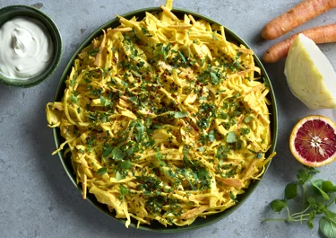 Coleslaw med saffran