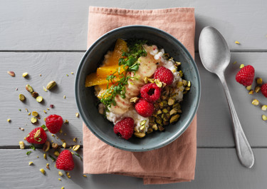 Vaniljbowl med cottage cheese