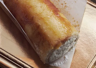 Brazo de gitano salado con Arla Lactofree de untar