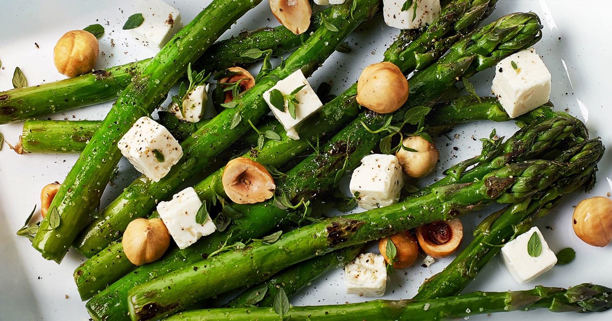 Recept voor asperges met witte kaas | Arla - Recept | Arla