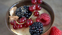 Sitruunainen pannacotta