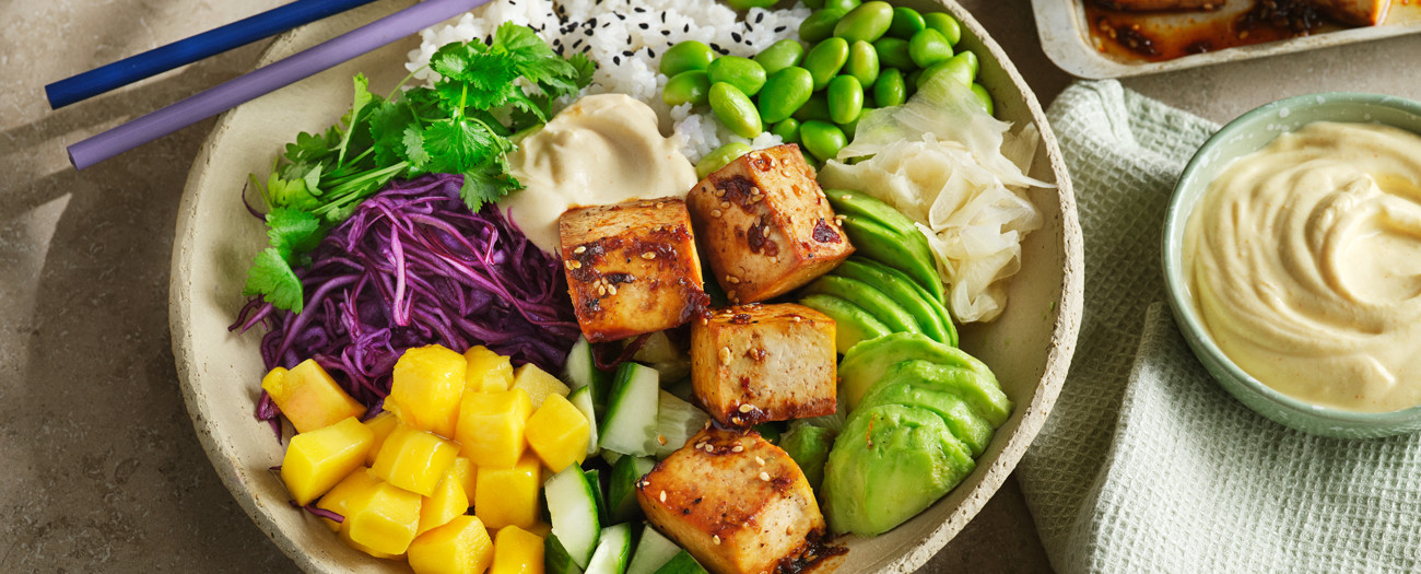 Marinerad tofu i ugn