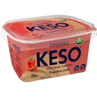 Arla KESO Crushed raejuusto paprika & chili 200 g