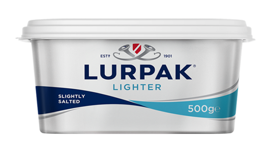 lighter slightly salted spreadable