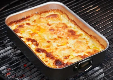 Potatisgratäng på grillen