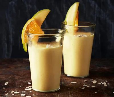 Mango- og appelsinsmoothie