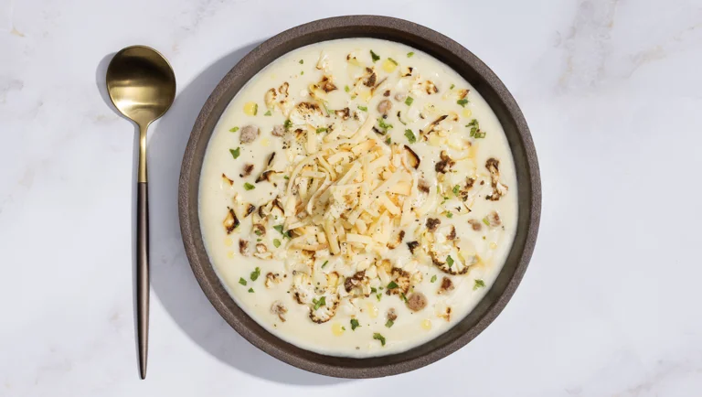 Tuscan Cheddar Soup