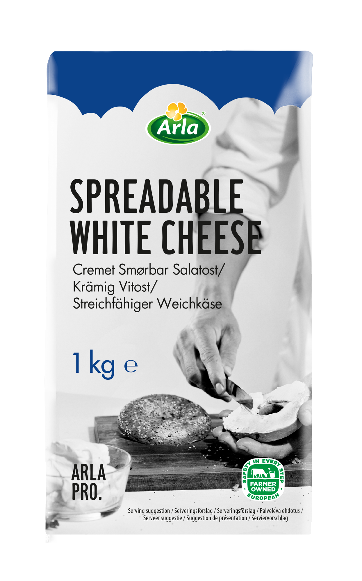 Arla® Pro White Cheese 50+, 1 kg, streichfähig