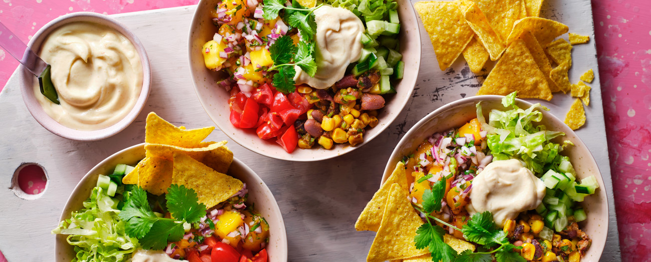 Texmexsallad med bönor