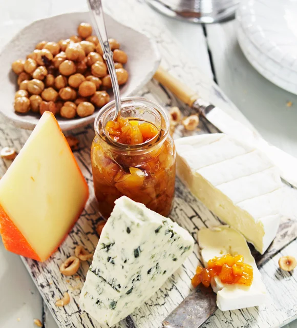 Pumpkin and apricot compote