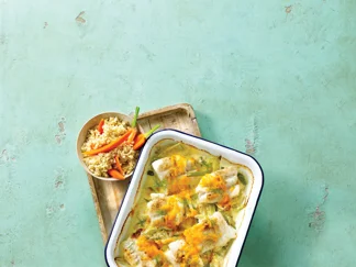 Baked Cod With Fennel, Lemons & Liquorice
