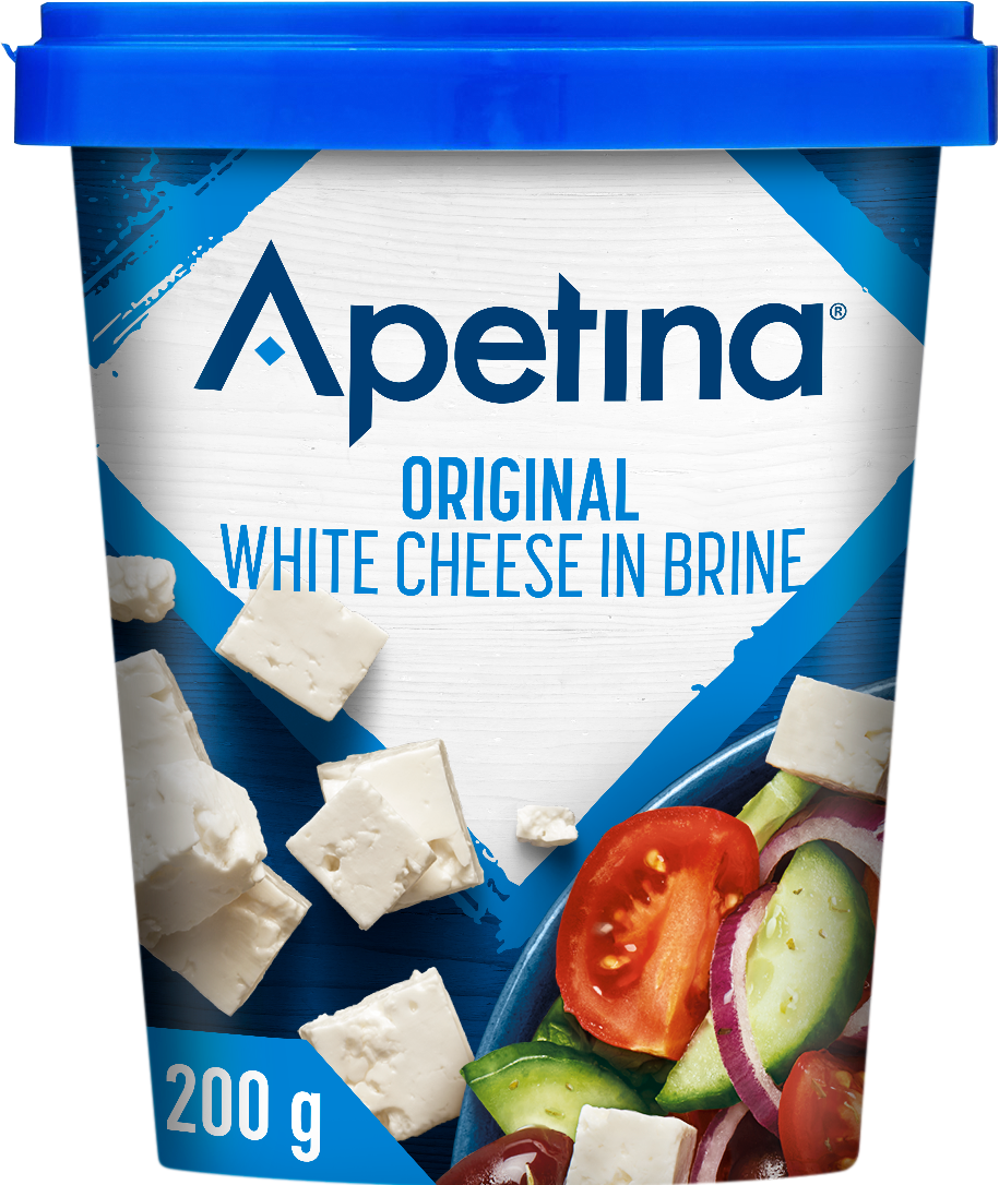 Apetina White Cheese Cubes in Brine 200g