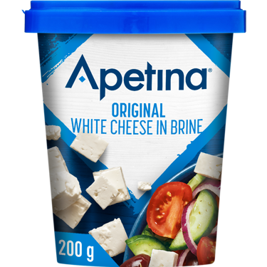 Apetina White Cheese Cubes in Brine 200g