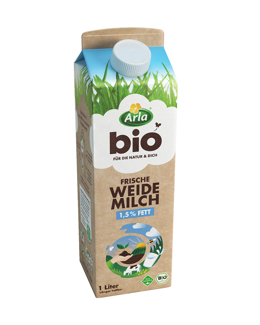 Arla® Bio Frische Weidemilch 1,5 % Fett