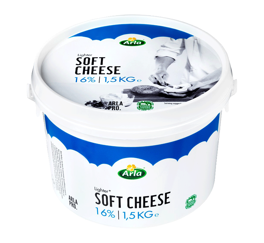 Arla Pro Soft Cheese 16% 1.5kg