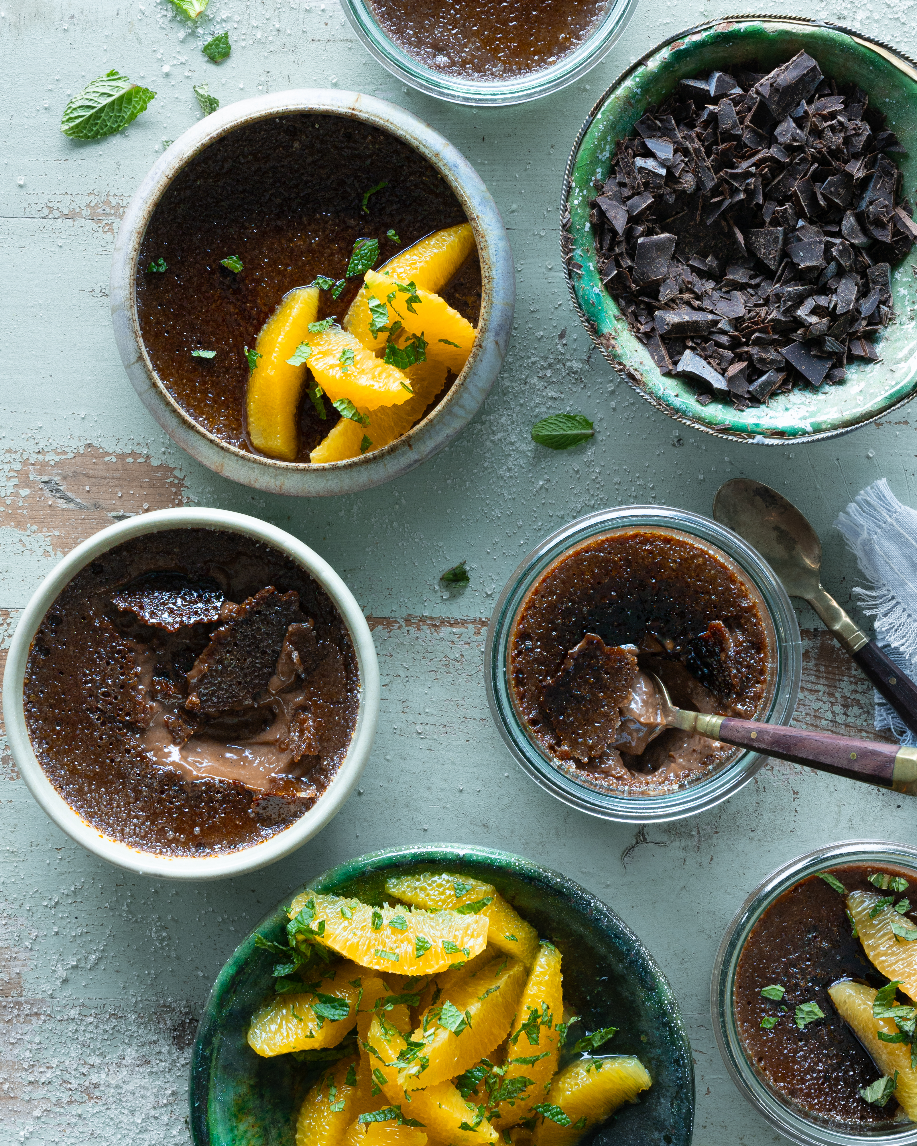 Chokolade creme brulée