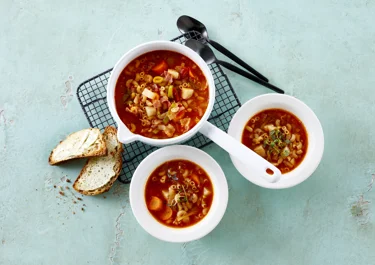 Minestrone soup