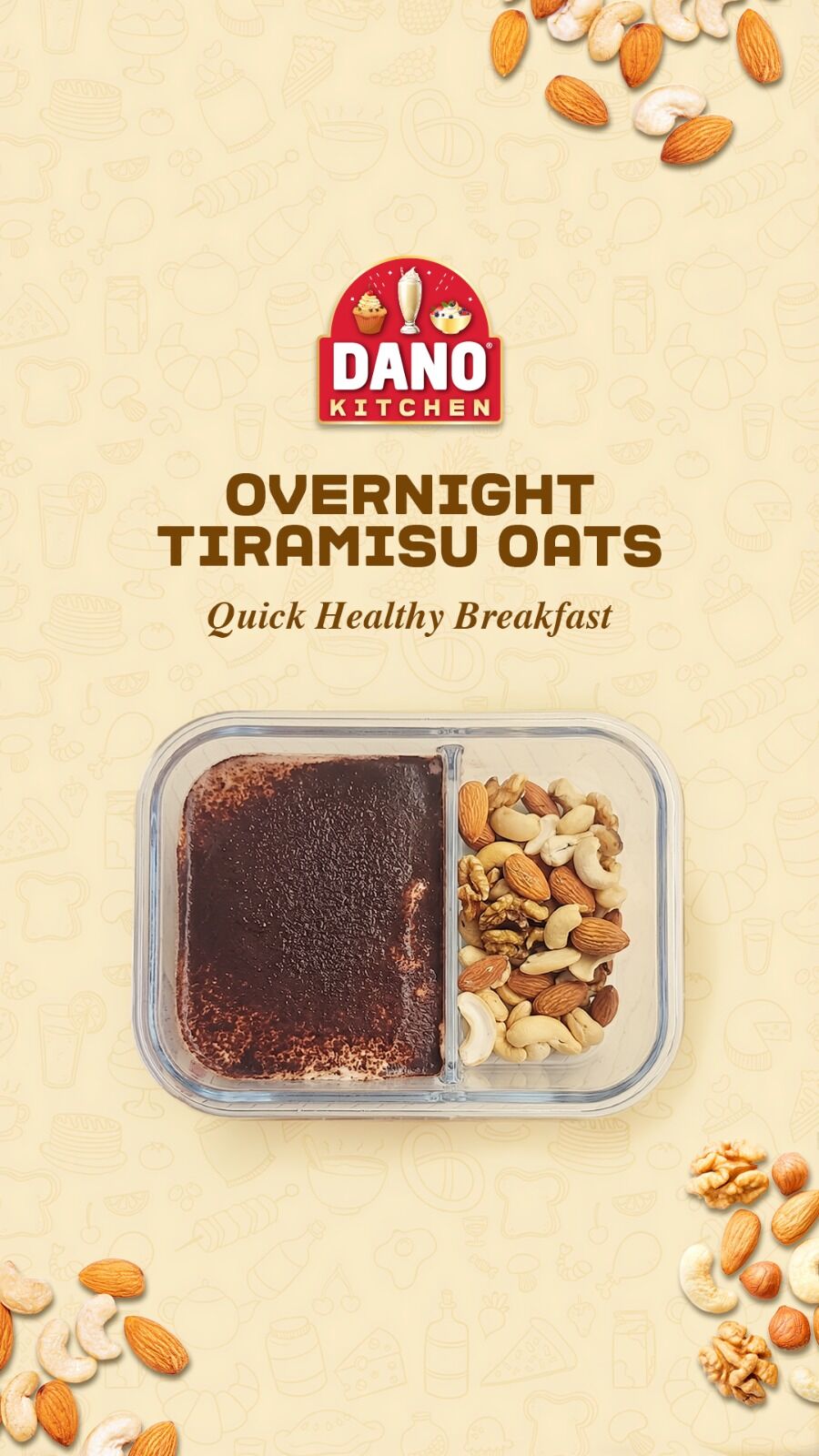 Overnight Tiramisu Oats
