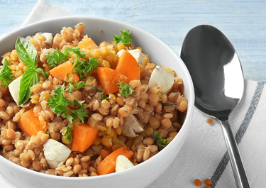 Ensalada de lentejas