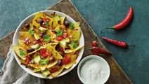 Nachos med ost
