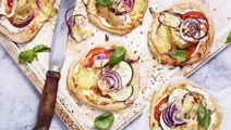 Små grönsakspizzor