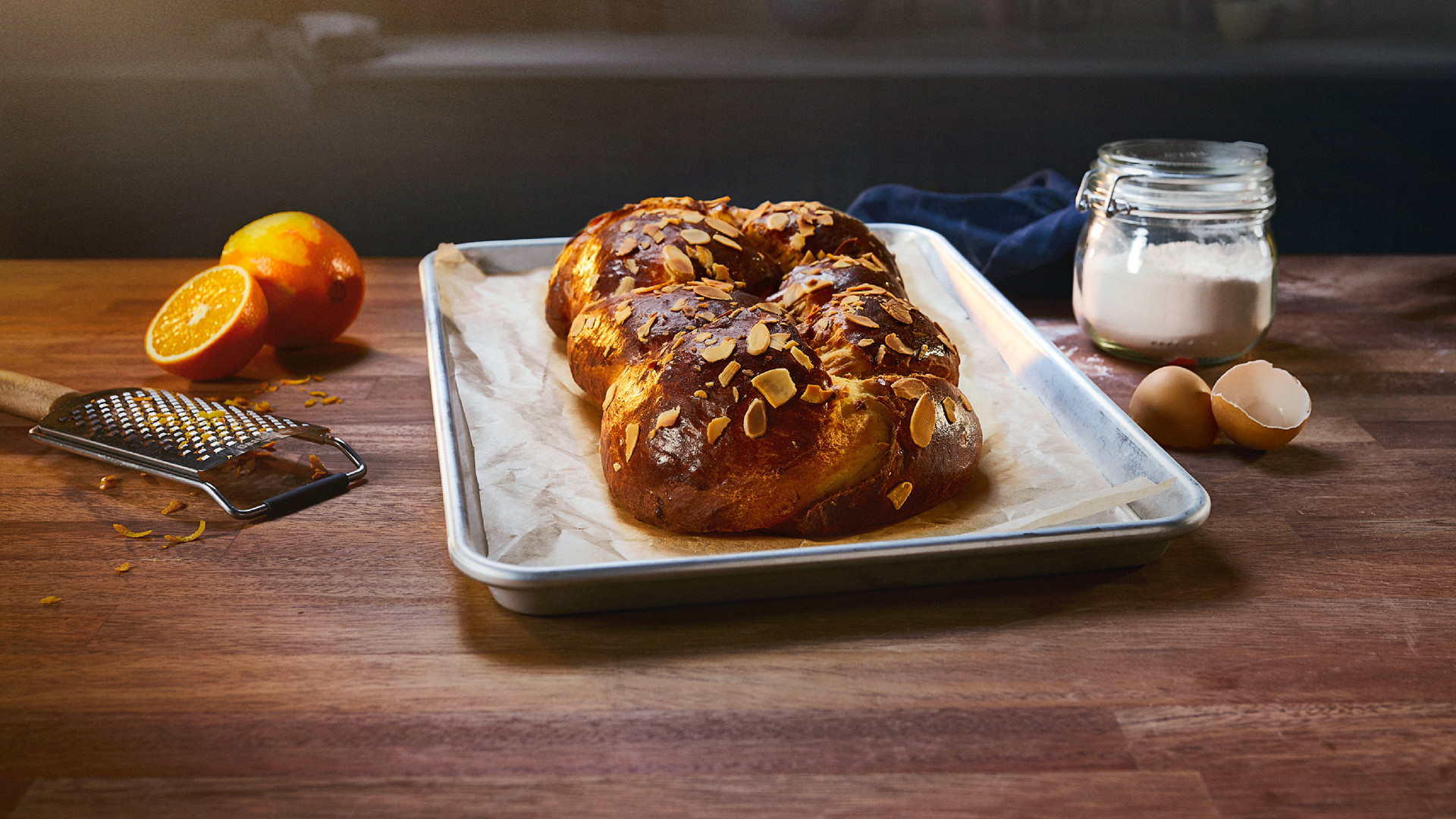 Tsoureki (Greek Easter Bread)