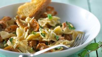Kantarellipasta