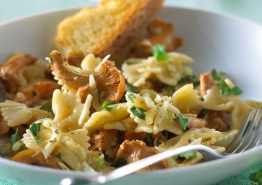 Kantarellipasta