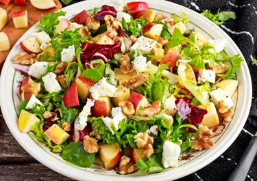 Modern waldorf salad