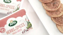 Cloud bread con Arla Queso de untar Finas Hierbas