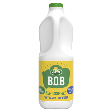 Arla Best of Both Milk (B.O.B) Semi Skimmed Milk Tastes Like Whole 2L