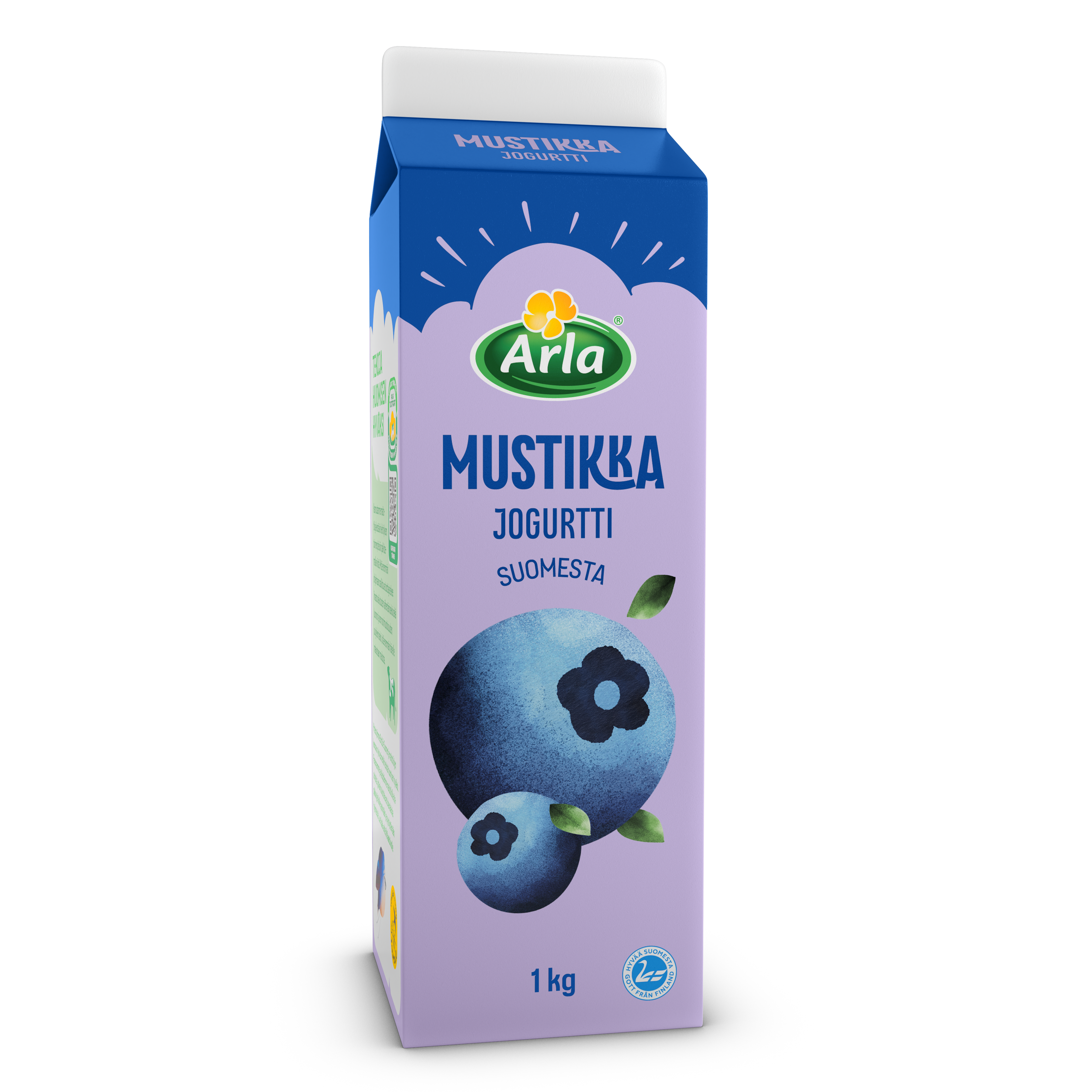 Arla mustikkajogurtti 1kg