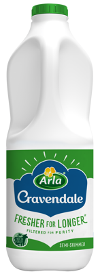 Arla Cravendale® Semi Skimmed Milk 2L