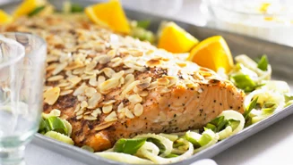 Lax med kanel och mandel