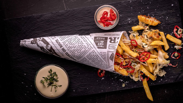 Loaded Fries & mozzarella