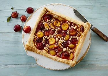 Plum tart