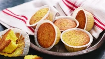 Saftiga saffransmuffins