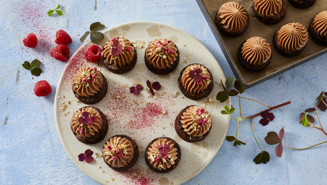 Mini chokoladekager