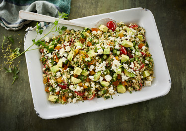 Couscoussalat med avocado