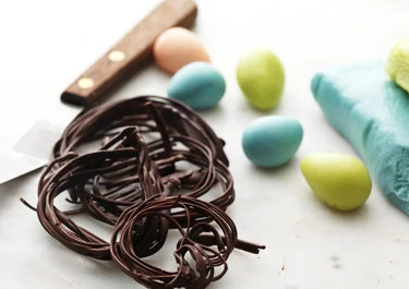 Dekoration till påsktårta