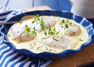 Sitruunakala timjamilla