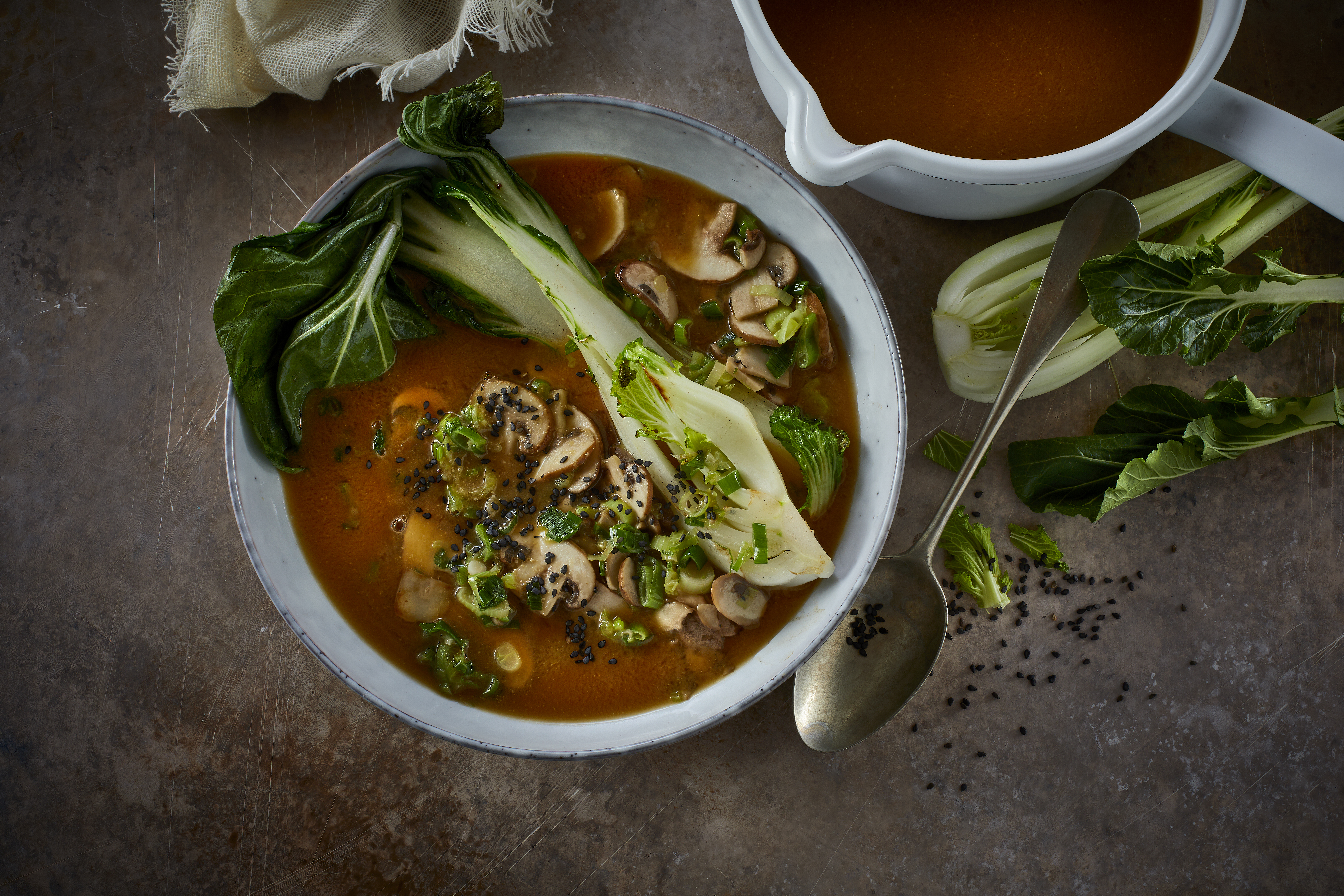 Misosuppe ( Einfaches Rezept ) mit Miso-Paste | Arla - Rezept