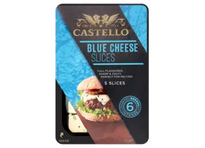 Castello Burger Blue Cheese Slices 125g