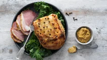 Griljerad julskinka
