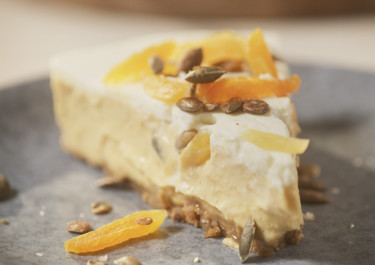 Cheesecake κολοκύθας με Arla Φρέσκο Τυρί Κρέμα
