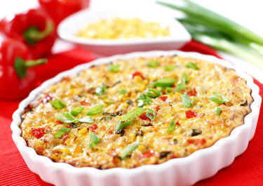 Τάρτα με κολοκύθια και καλαμπόκι